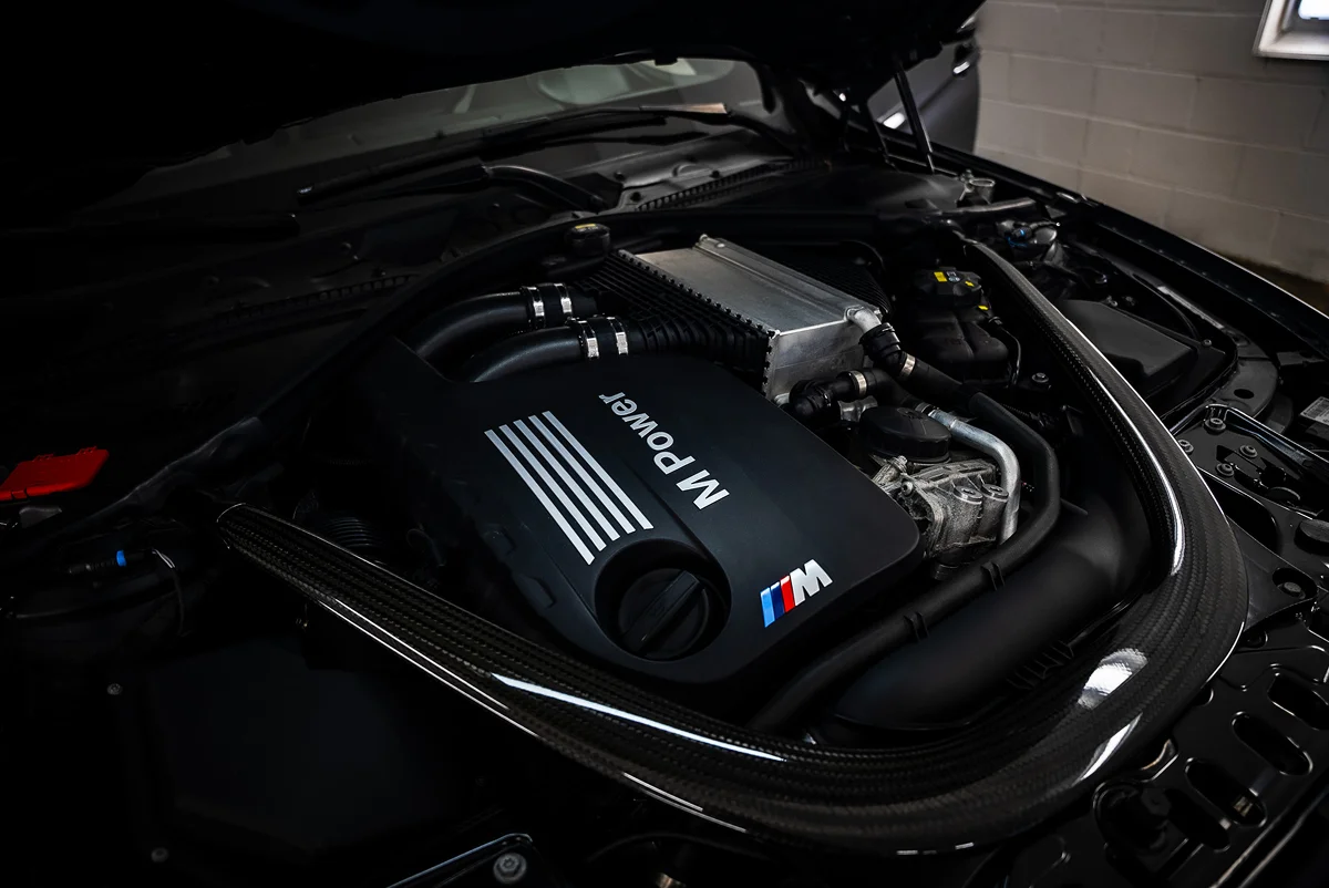 S55 engine bay